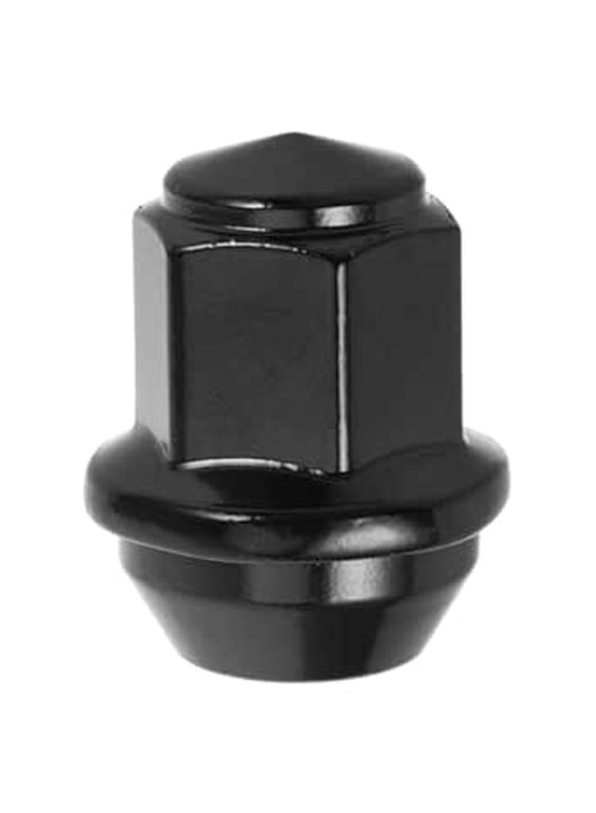 14x1 5 Black Solid Wheel Lug Nuts for SUV Sports Car Metal Rim Bolt Caps - Image 1