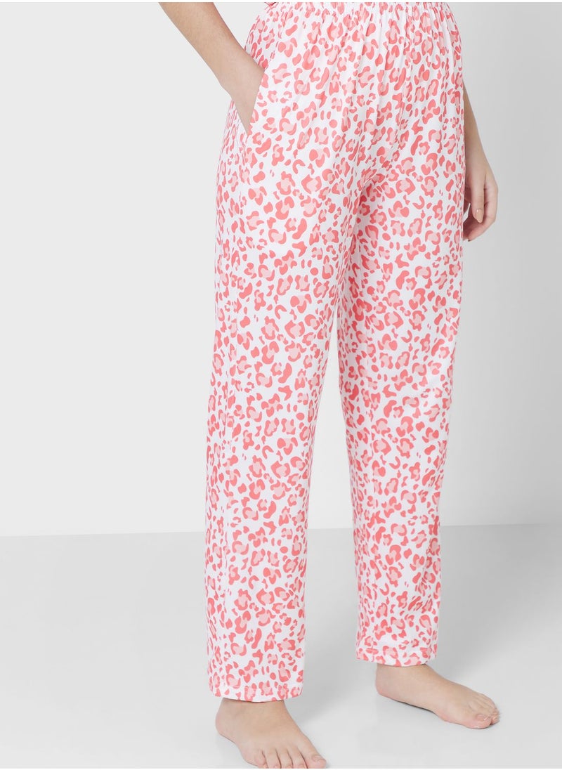 Ginger - 2 Piece Printed Pyjama Set - Image 1