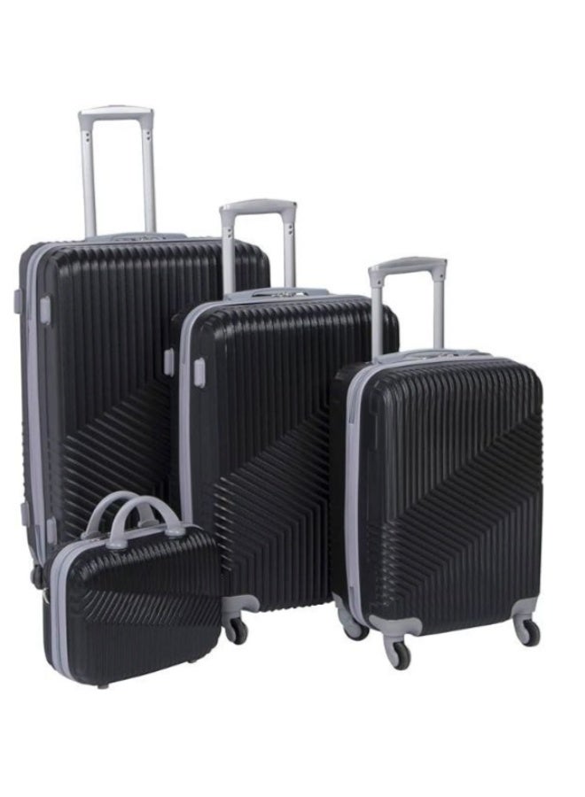 Luggage Trolley Bag Set 4 Pieces with Spinner Wheels Lightweight Travel Suitcases for Business Trips Family Vacations and Everyday Travel - Image 2