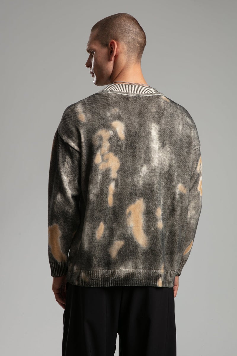 Catch Patterned Knit Sweater - Image 5