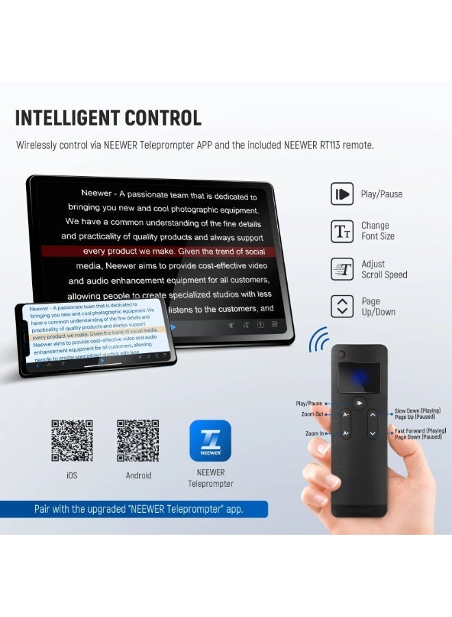 نيوير X17 II Remote Teleprompter - Image 4