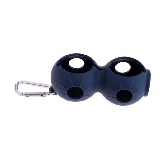 Golfoy Basics Lightweight Silicone Golf Ball Holder, 2 Ball Carrier Holder Soft Silicone Protect with Carabiner Clip to Attachable to Golf Bag Or Belt - Image 5