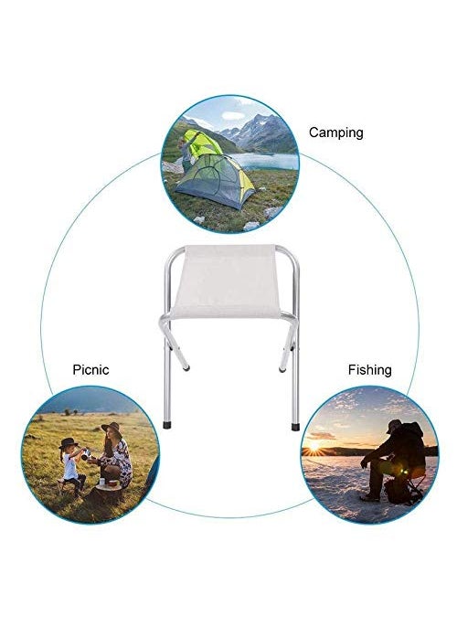 Vruta Vruta Mini Portable Folding Stool Chair Outdoor Camping Stool  - Image 5