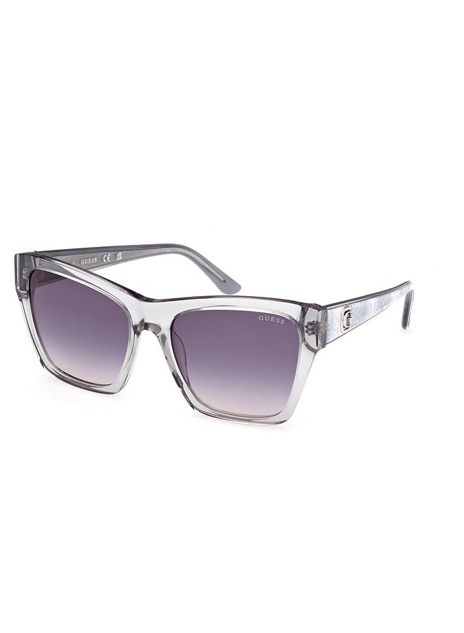 GUESS Women's UV Protection Square Sunglasses - GU0011320B55 - Lens Size: 55 Mm - Image 1