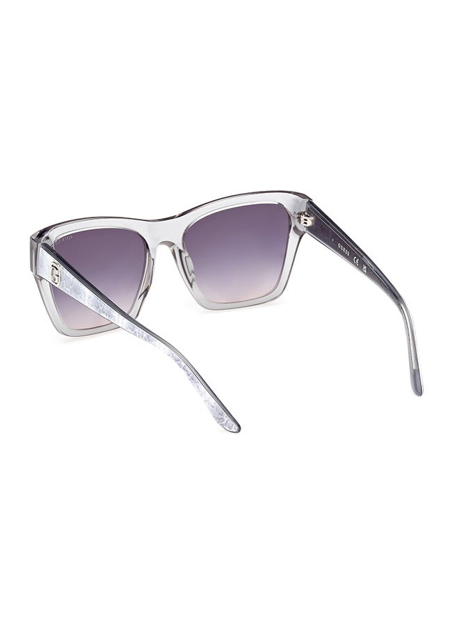 GUESS Women's UV Protection Square Sunglasses - GU0011320B55 - Lens Size: 55 Mm - Image 3