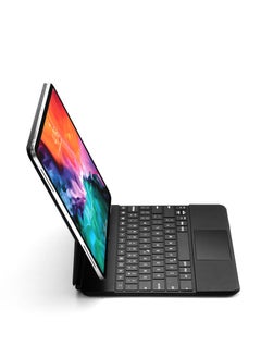 GULFLINK لوحة مفاتيح لاسلكية من جلف لينك مع لوحة لمس لجهاز آيباد (2018/2020/2021) 12.9 بوصة  - Image 2