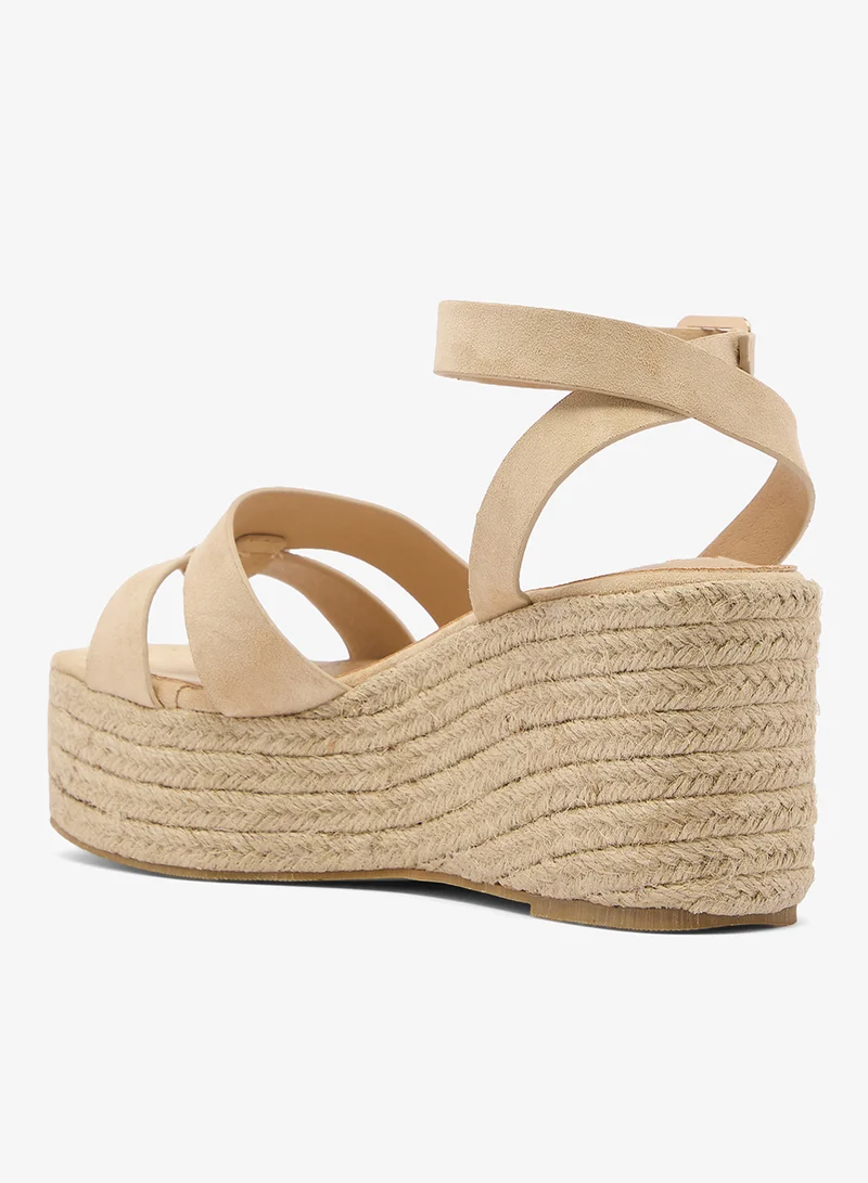 RAID  Ankle Strap Wedge Sandals for Women | Best Price UAE