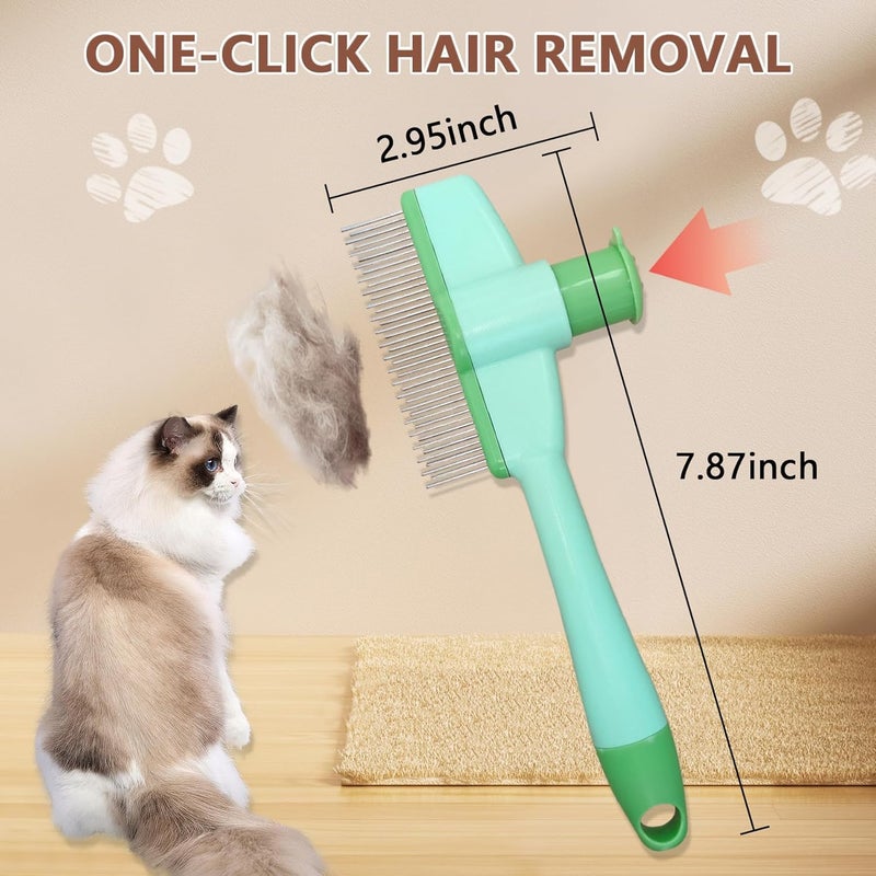 BWOGUE Pets Flea Comb for Cat & Dog for Removing Fleas, Tick & Lice, Thin Slicker Dog Brush for Hair, Dog Comb, Cat Comb, Grooming Tool for Pets - Image 4