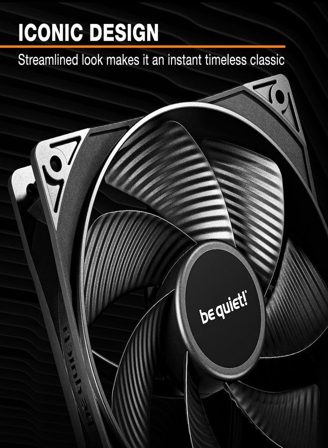 be quiet! PURE WINGS 3 120mm PWM HIGH SPEED White - Quiet & High Performance Fan Kit - BL112 - Image 4