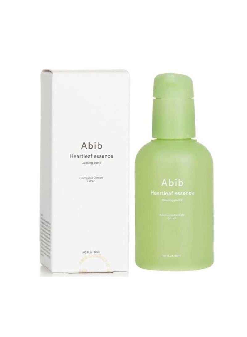 abib Abib Heartleaf Essence Calming Pump 1.69 fl oz 50ml Essence for Face Instant Relief for Redness - Image 2