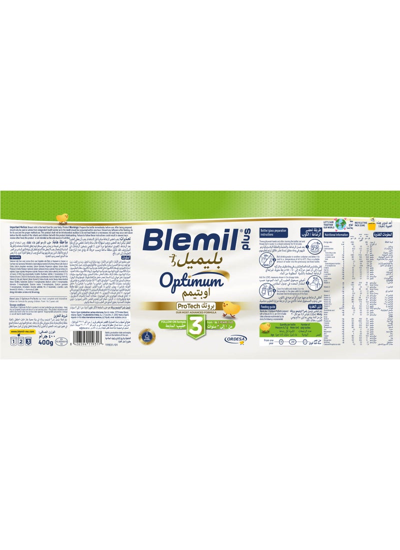 Blemil plus Plus Optimum Stage 3  Follow‑On Formula - Image 4
