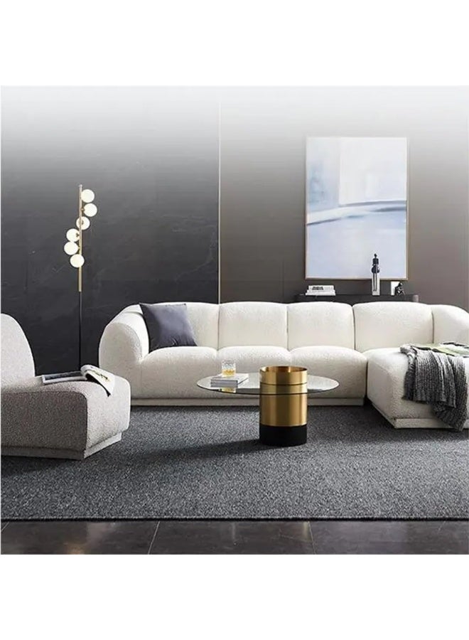 Generic Nordic Living Room Modern Boucle Luxury 4 seaters L shape Sofa (left)  - Image 4