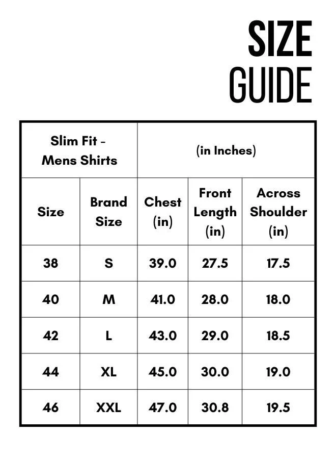 Dennis Lingo Men's White Slim Fit Casual Spread Shirt