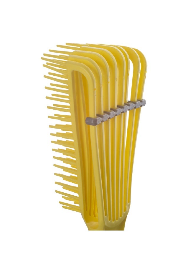 Dompel silicon brush curly hair/Yellow - Image 3