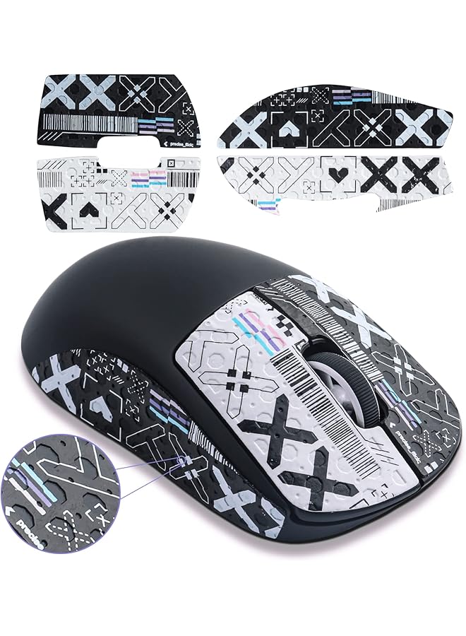 Mouse Grip Tape Fit For Logitech G Pro X Superlight Self Adhesive Pre Cut Sweat Resistant Professional Mice Upgrade Kit For The Most Demanding Gamers - Image 1