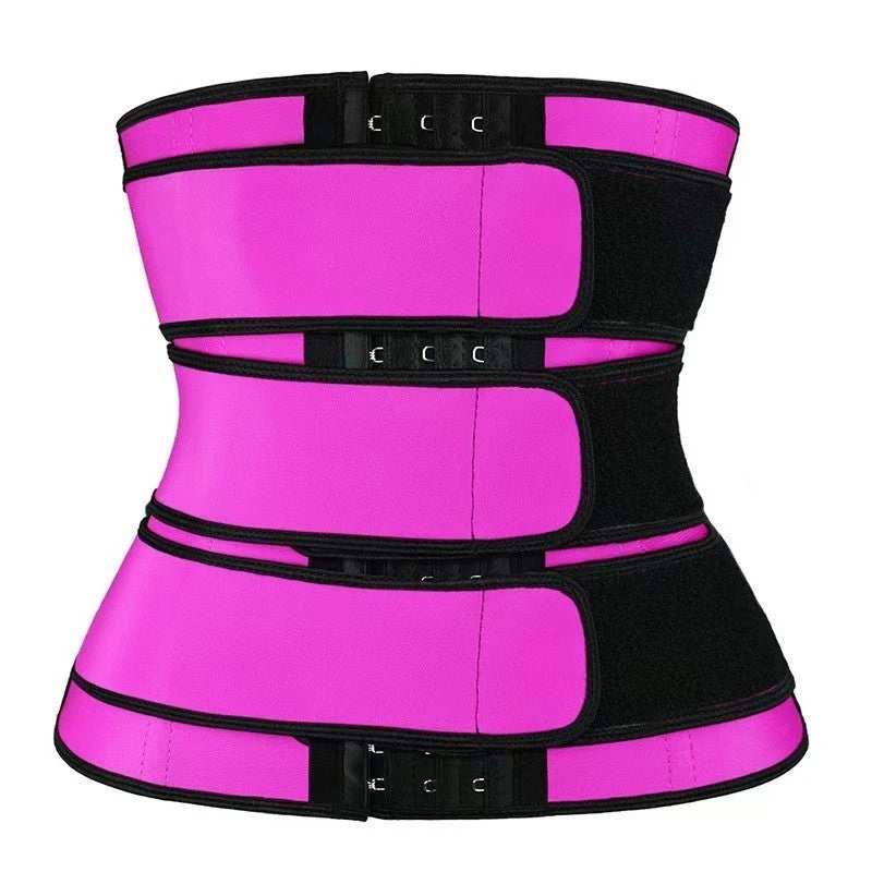 Bluejw High Quality Adjustable Breathable Comfortable Women's Waist Trainer Shaper Waist Trimmer for Weight Loss & Hourglass Body - Image 1