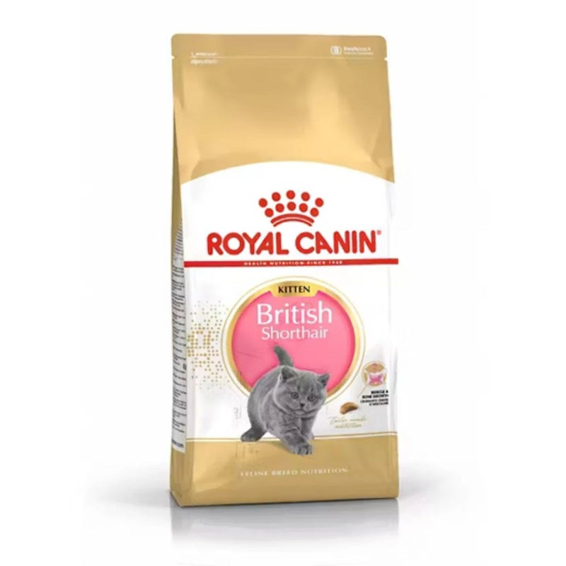 Royal Canin Dry Food for British Shorthair Kittens (4-12 Months),2kg - Image 1