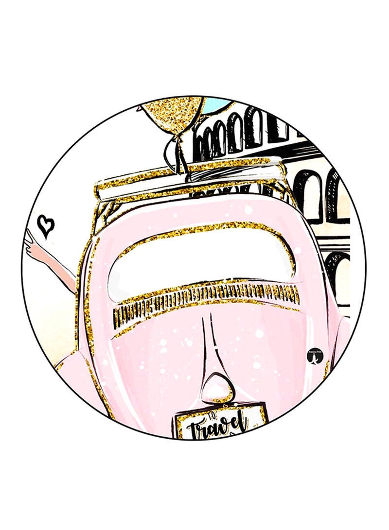 RKN Car Printed Large Pin Multicolour - Image 1