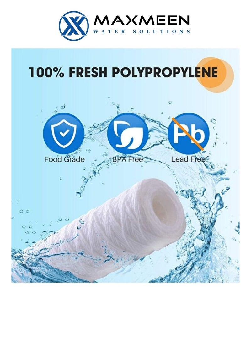 ماكسمين غيار فلتر مياه خيوط قطنية 10 بوصة – ماكسمين - Image 3