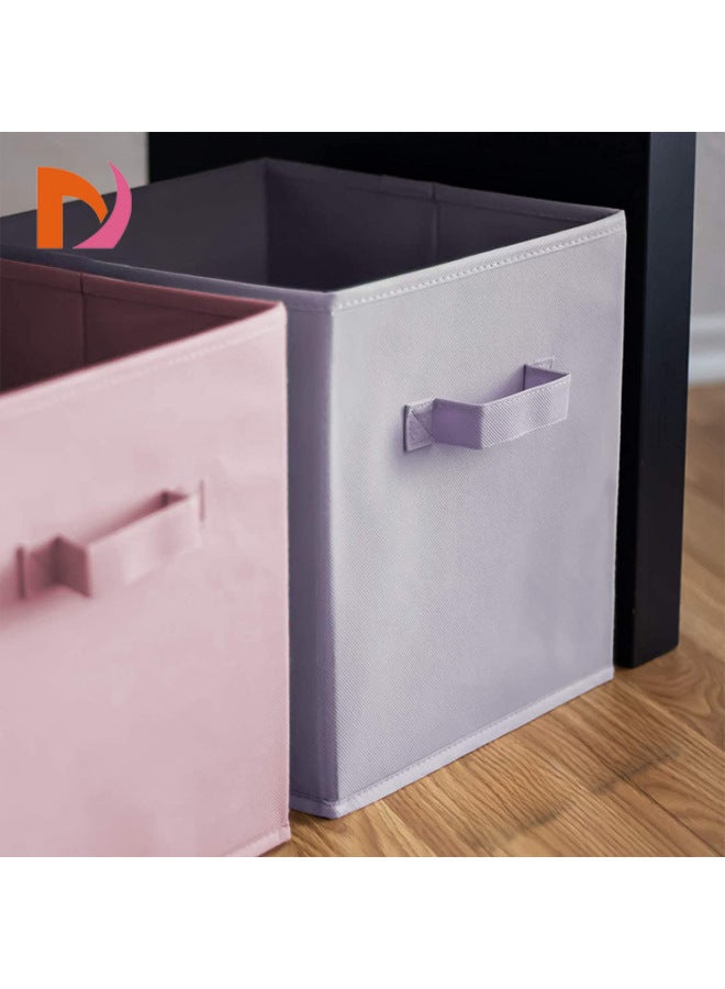 Fabric Foldable Storage Box Clothes Non-woven Fabric Storage Box Basket Home Bedroom Clothes Fit Box Storage Box - Image 4