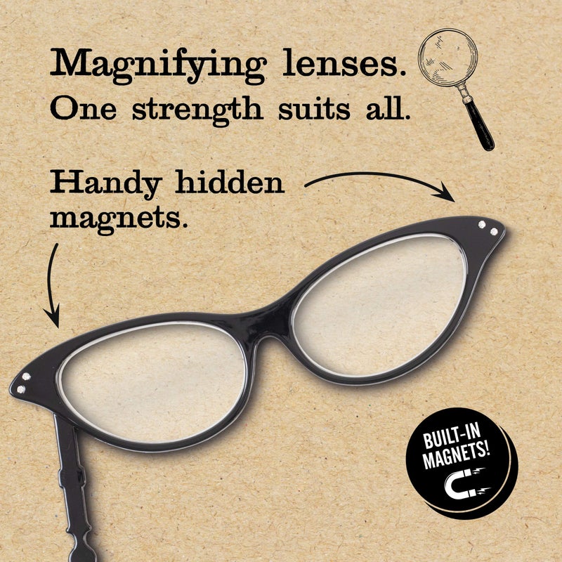 IF Simply Marvellous Magnetic Spectacles - Black Diamante - Image 2