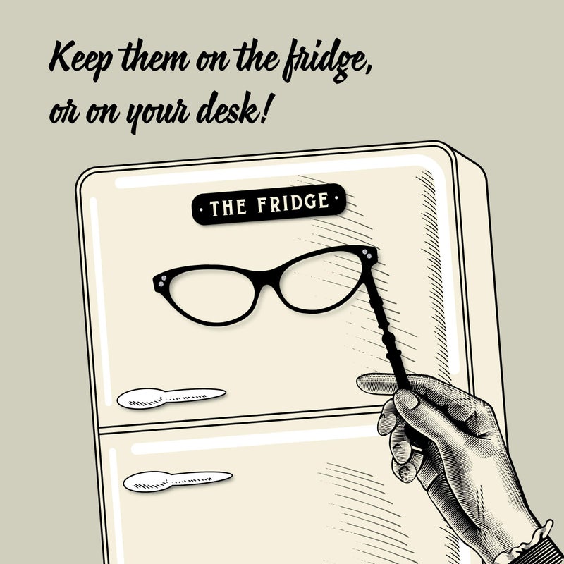 IF Simply Marvellous Magnetic Spectacles - Black Diamante - Image 3