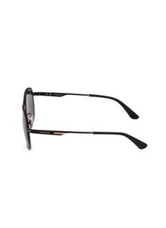 POLICE Men's Square Shape Polarized Metal Sunglasses SPLL78M58305P - Lens Size: 58 Mm - Semi Matt Black W/Rose Gold Pa  - Image 4