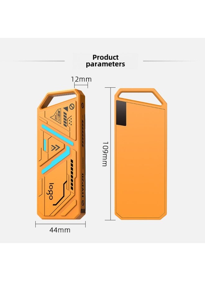 Generic M20 Solid State SDD Mobile Hard Disk Box NVME Dual Protocol 10G/20G High Speed External Hard Disk Box Type C3.2-Color:M20-9210b Dual Protocol  - Image 5