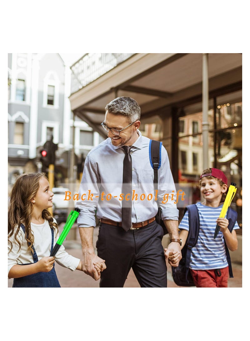 Zikra Jumbo Pens, 5 Pcs Giant Pens, 11.3'' Funny Party Favors Huge Pens, Giant Pens Gag Gifts, for Birthday Party Favors, Great Souvenirs, for Parties, Gatherings, Funny Gifts, Playful Colors - Image 3