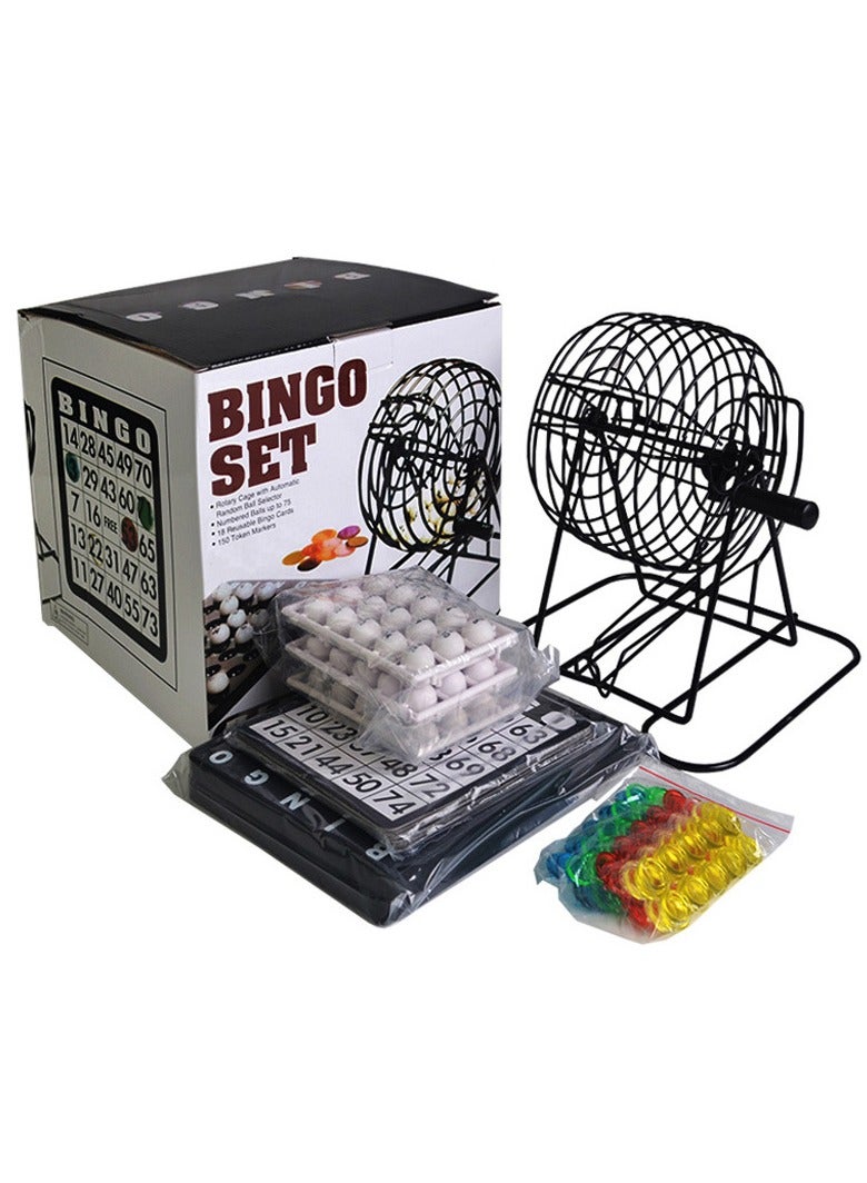 MIXDE Bingo - Deluxe Bingo Set - Includes 6 Inch Bingo Cage, Master ...