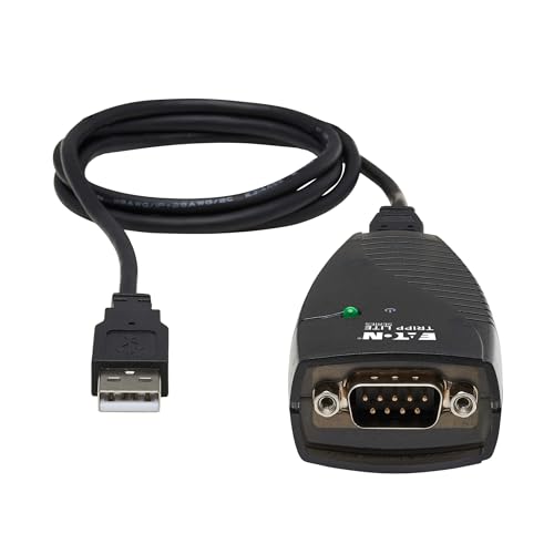 Tripp Lite Keyspan High-Speed USB to Serial Adapter, PC & Mac, USB-A to DB9 RS232 Male, 3 Foot / 0.91 Meter Cable, 3-Year Warranty (USA-19HS) - Image 4