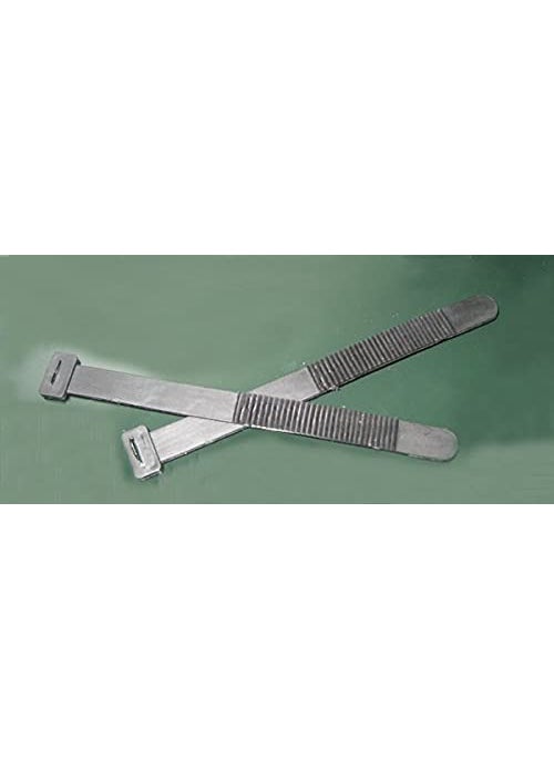 BRiGO BRiGO Cable Strap with Buckle size 130mm Black Pack of 20  - Image 3