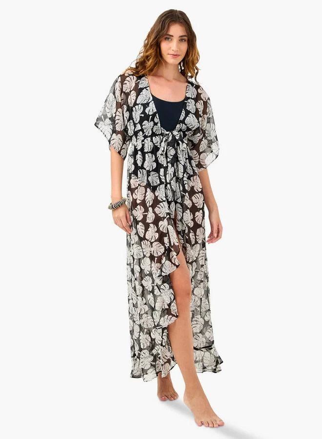 Splash FAV Floral Chiffon Dress