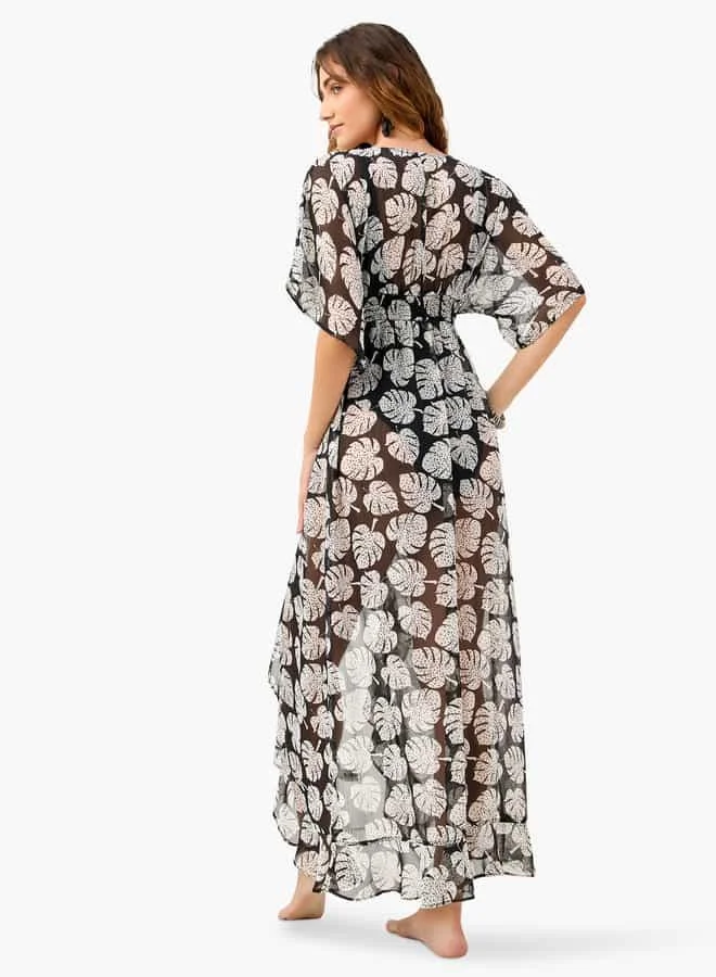 Splash FAV Floral Chiffon Dress