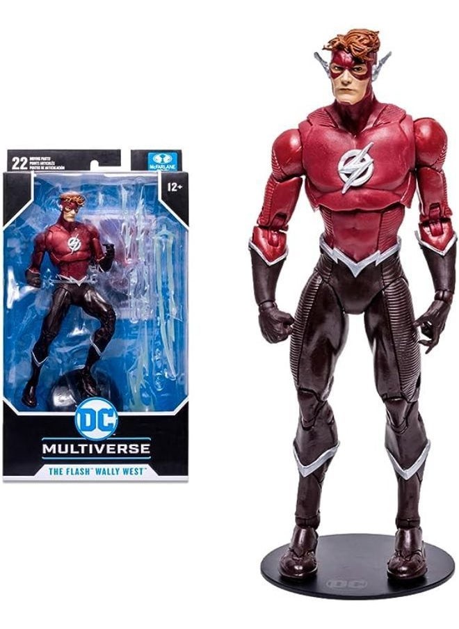 Funko - DC MULTIVERSE: THE FLASH (WALLY WEST) ACTION FIGURE BY MCFARLANE TOYS - Image 1
