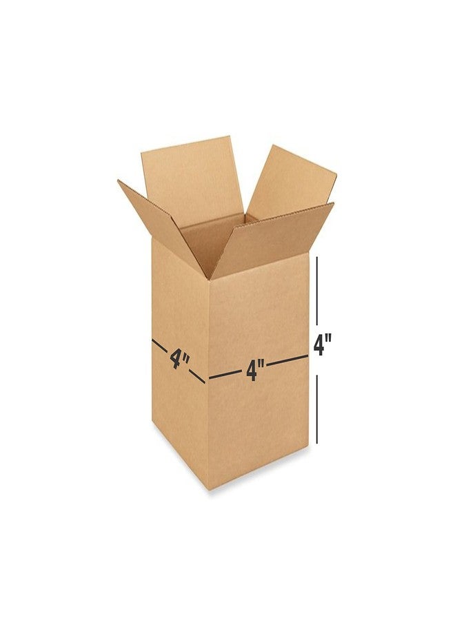 Box Brother 3 Ply Brown Corrugated Box Packing box Size: 4x4x4 Length 4 inch Width 4 inch Height 4 inch 3Ply Corrugated packing box (Pack of 40) - Image 1