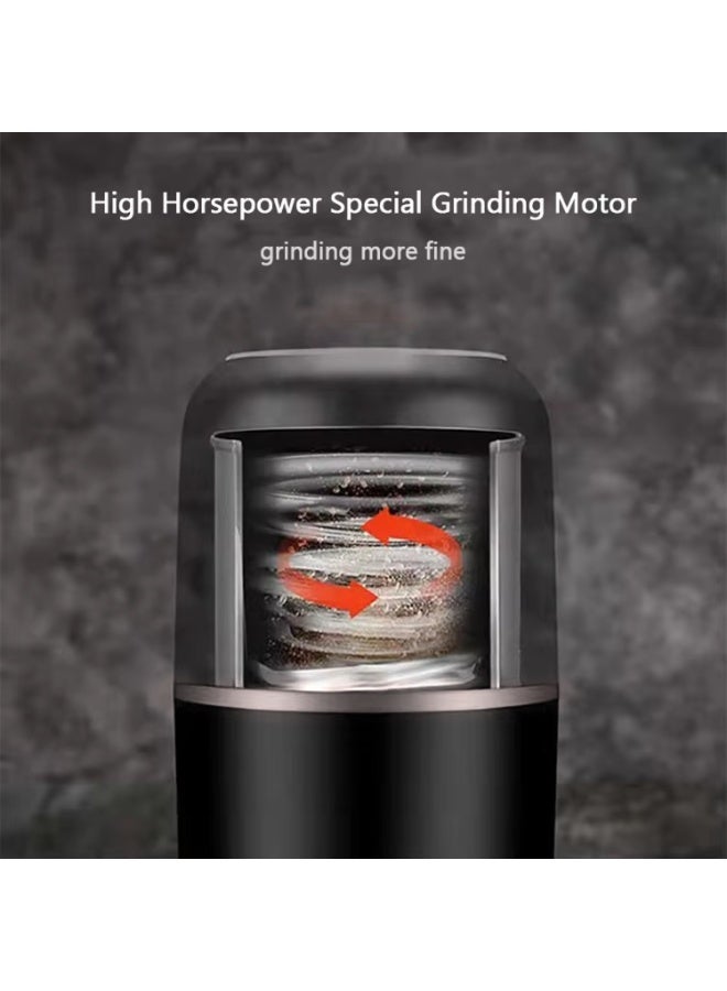 Winning Star Electric Coffee Grinder ST-9713, Spice Grinder with Cleaning Brush, Large 80g Capacity, 150W Powerful Stainless-Steel Grinder for Spices, Coffee Beans, Nuts, and Herbs (Black) - Image 4