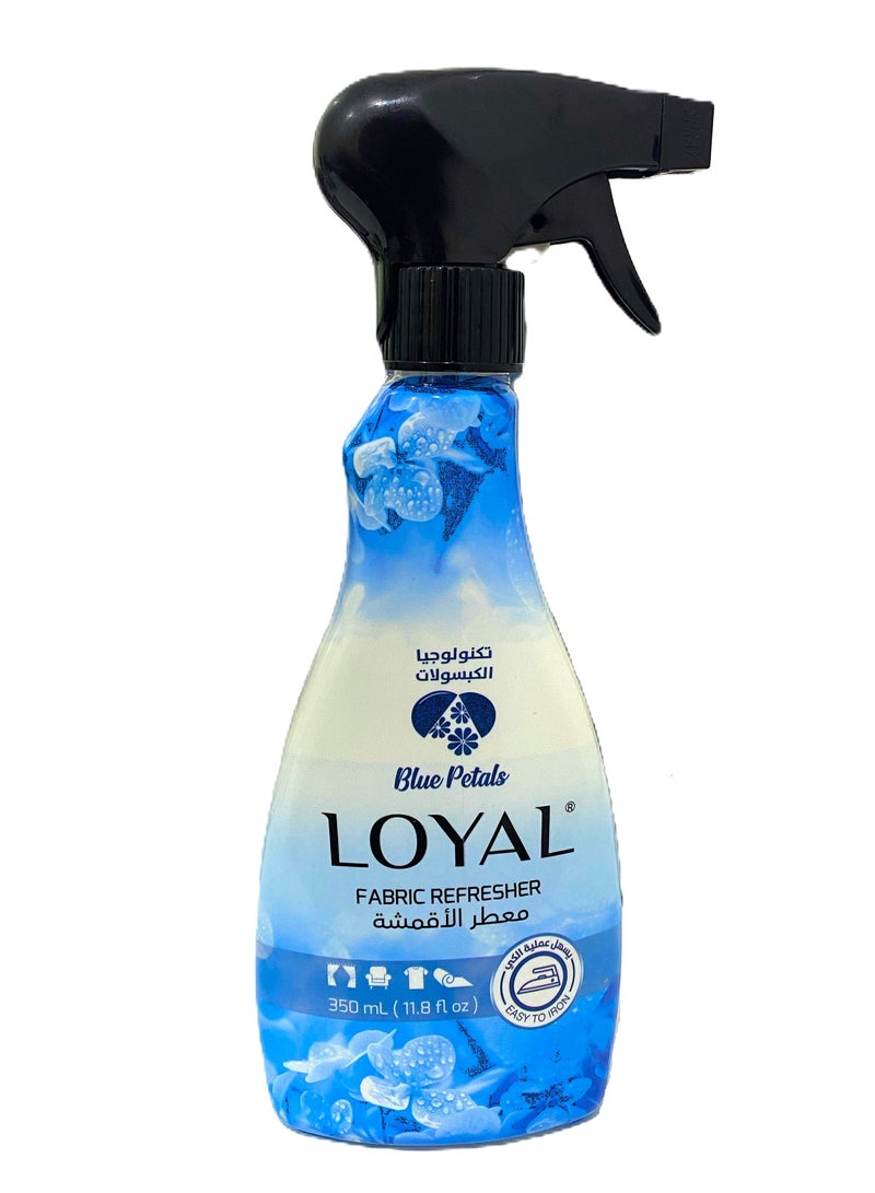 loyal Blue Petals Fabric Refresher - Easy to Iron - Odor Neutralizing - 350 ml - Image 1