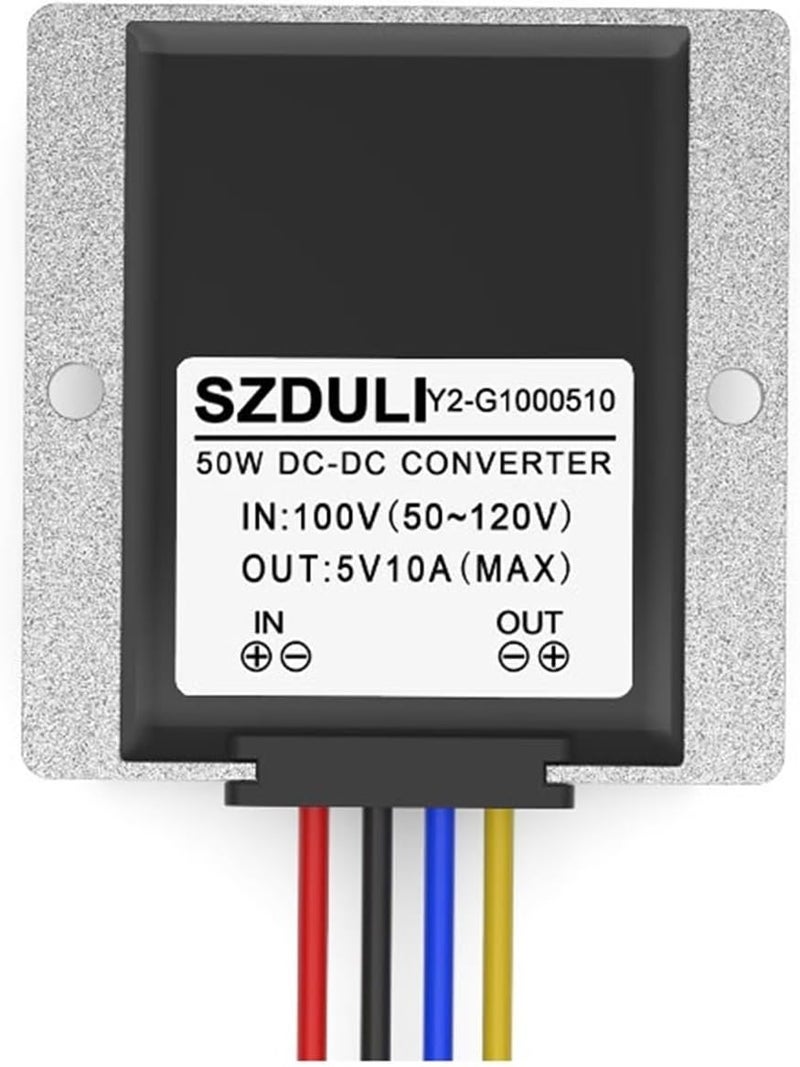 50 120V To 5V 10A Isolated DC DC Buck Power Converter CE Certified - Image 1