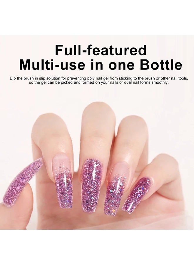 LIMEGIRL Nail Brush Cleaning Solution,  Brush Cleaner, Acrylic Nail Art Brush Cleaning Solution Conditioner Clean Your Nail Brushes Easily For Gel and Acrylic Nails Brushes Cleaner for Nail Salon At Home 120ml - Image 3