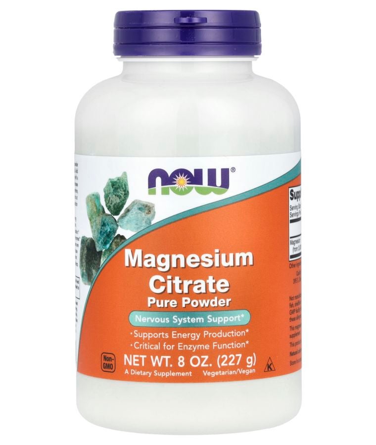 now Magnesium Citrate Pure Powder 8 oz (227 g)