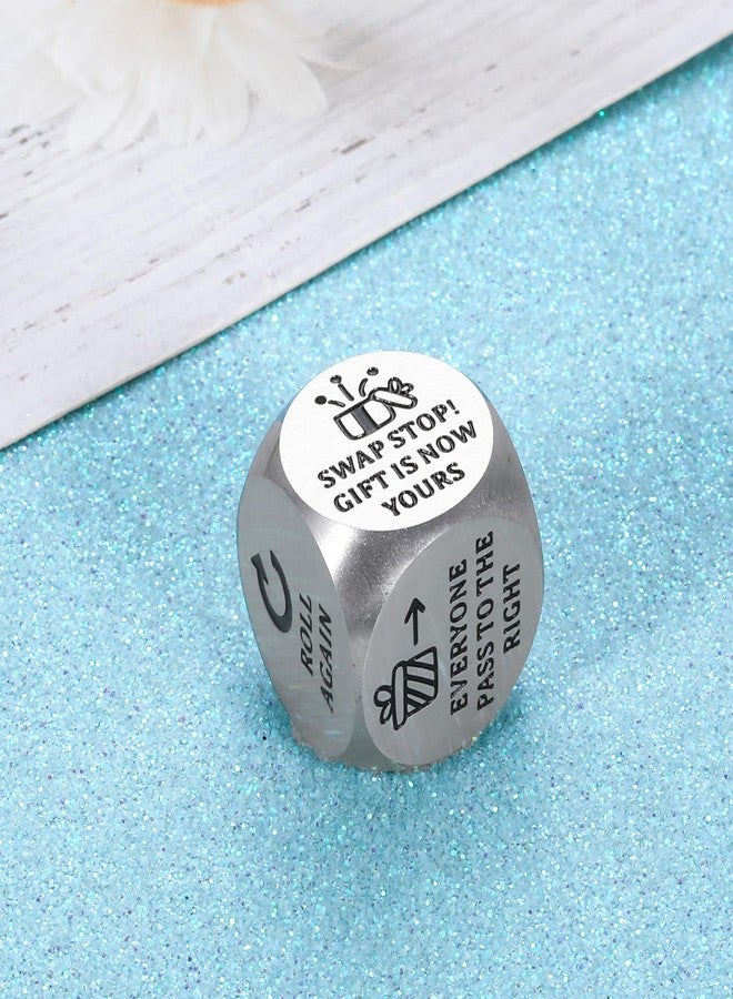 NUBARKO Funny Christmas 2025 Gifts for Grandkids Teens White Elephant Gifts for Adults Stocking Stuffers for Women Men Christmas Party Games Him Exchange Dice Game Santa Swap Gift Exchange Dice - Image 2