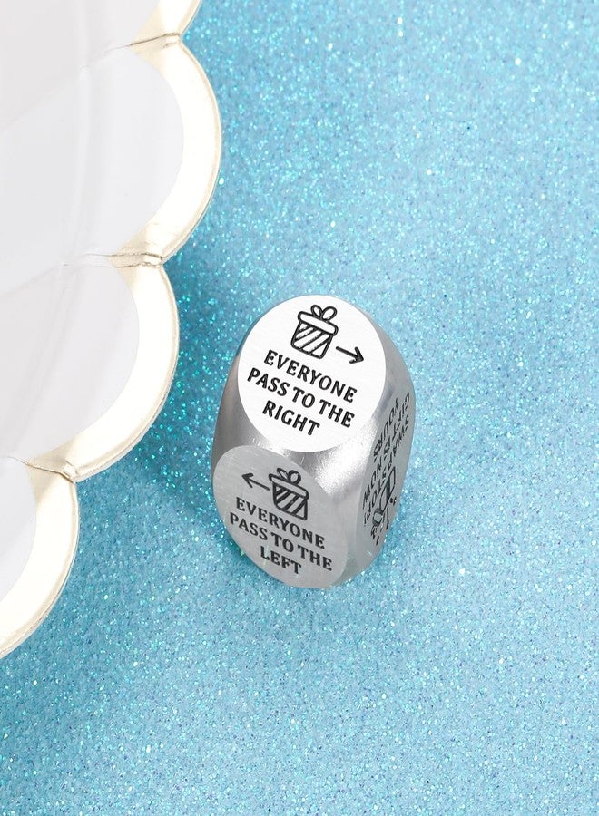 NUBARKO Funny Christmas 2025 Gifts for Grandkids Teens White Elephant Gifts for Adults Stocking Stuffers for Women Men Christmas Party Games Him Exchange Dice Game Santa Swap Gift Exchange Dice - Image 4
