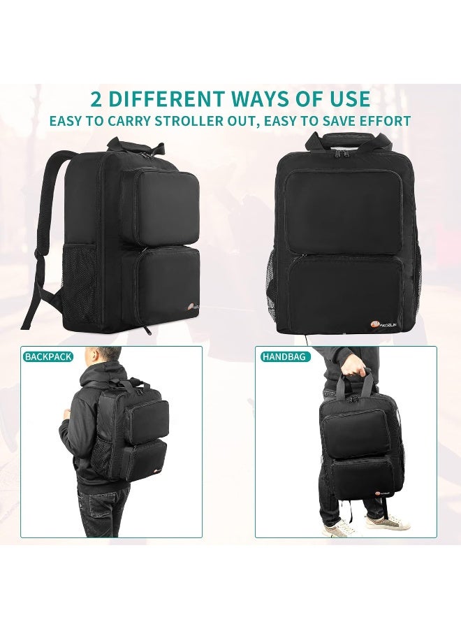 AKOZLIN Foldable Stroller Travel Bag Backpack - Image 4
