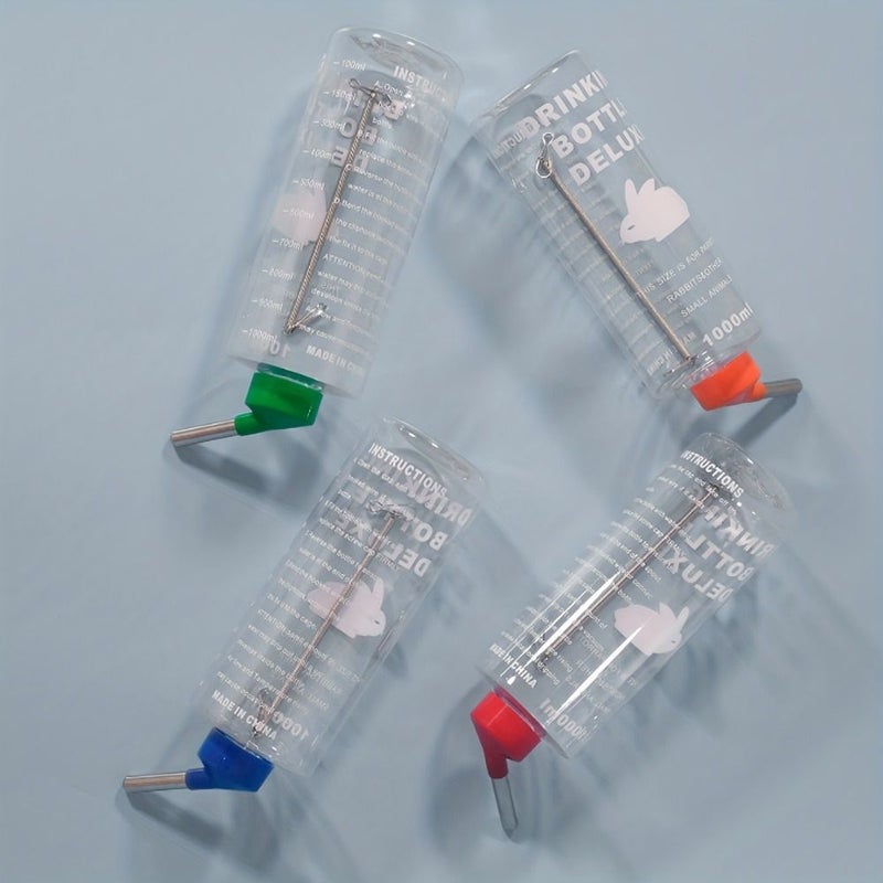 1000ml Hanging Water Bottle for Rabbits Guinea Pigs Small Animals Convenient - Image 4