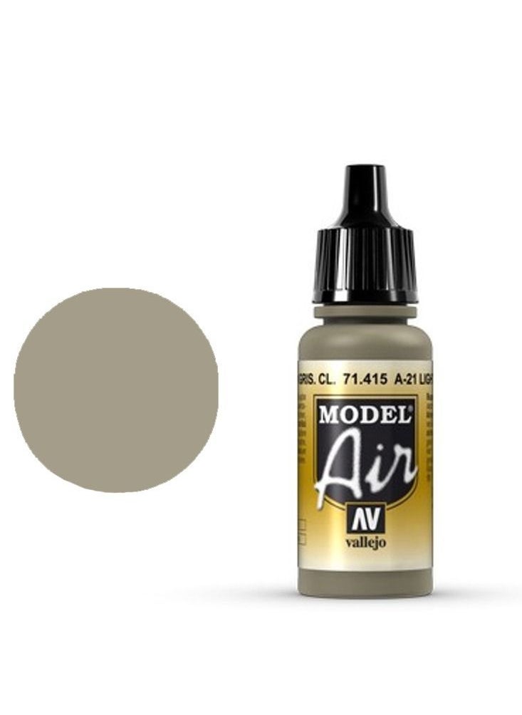 Vallejo 71.415 VAL MA A21 LIGHT GREYISH BROWN 17ml 
