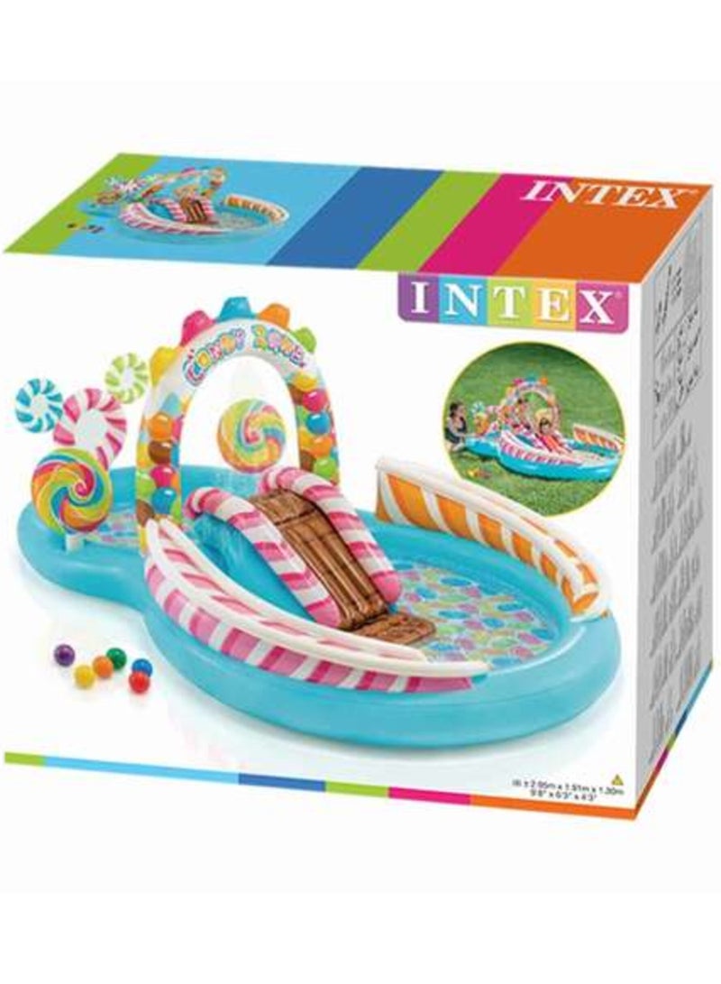 INTEX Childrens Pool Inflatable Candy Zone Play Center - Image 3