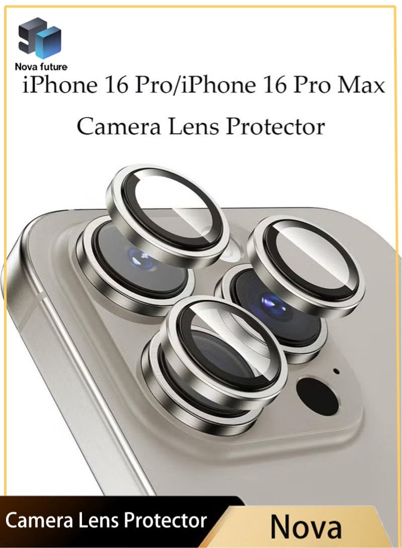 novafuture Novafuture iPhone 16 Pro Camera Lens Protector temperedglass Z327AC4F40BFCBE67EBAFZ
