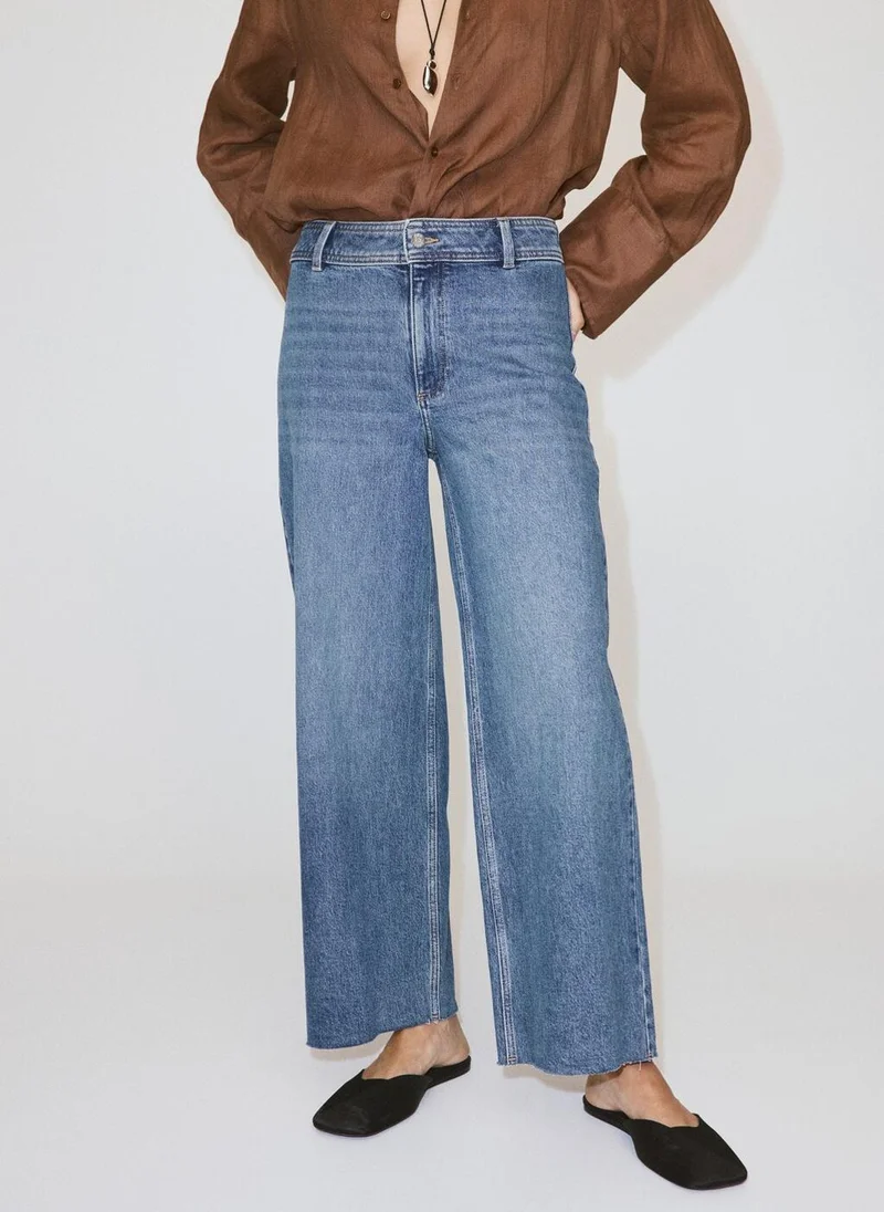 مانجو Catherin Culotte High-Rise Jeans
