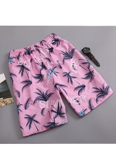 ESCATCH Plus Size Beach Shorts Quick Drying Printed Men Sport Shorts Loose Shorts  - Image 1